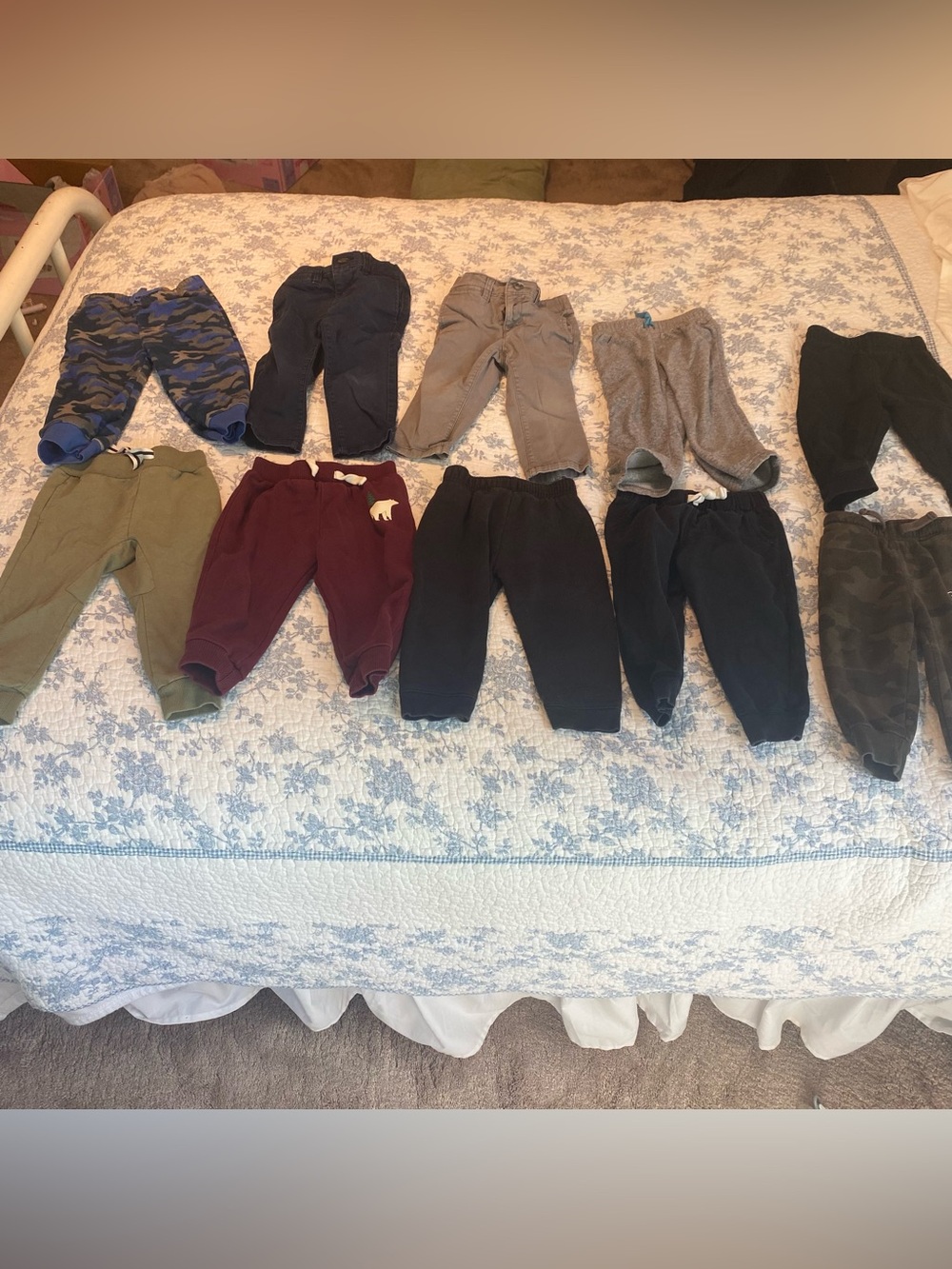 Toddler Boy 10-Piece Pant Bundle Old Navy and Various Brands